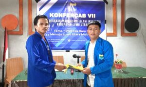 Erwin Terpilih sebagai Ketua PMII Luwu Utara Periode 2025–2026 dalam Konfercab VII